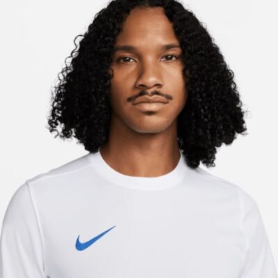 NIKE Herren M Nk Df Park Vii JSY Trikot, White/Royal Blue, M EU NIKE Herren M Nk Df Park Vii JSY Trikot, White/Royal Blue, M EU