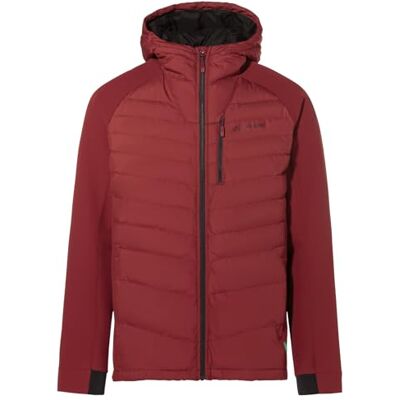 VAUDE Herren Jacke Elope Hybrid Jacket, Mix aus atmungsaktivem Fleece und daunenähnlicher, synthetischer Füllung, warm und atmungsaktiv, carmine, XL VAUDE Herren Jacke Elope Hybrid Jacket, Mix aus atmungsaktivem Fleece und daunenähnlicher, synthetischer Füllung, warm und atmungsaktiv, carmine, XL