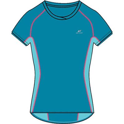 Pro Touch Damen Damen Shortsleeve T-Shirt Gaisa, Blue Aqua/Turquoise, 38, 295730 Pro Touch Damen Damen Shortsleeve T-Shirt Gaisa, Blue Aqua/Turquoise, 38, 295730