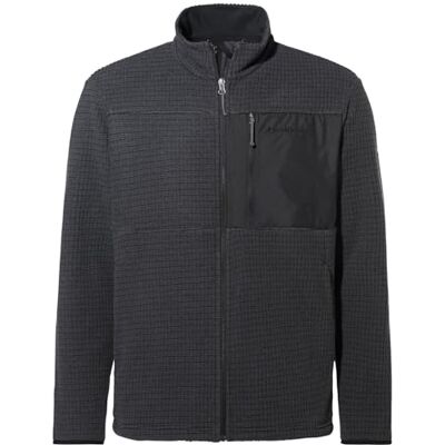 VAUDE Herren Fleecejacke Neyland Fleece Jacket II, warm, bequem und schnell trocknend, phantom black, L VAUDE Herren Fleecejacke Neyland Fleece Jacket II, warm, bequem und schnell trocknend, phantom black, L