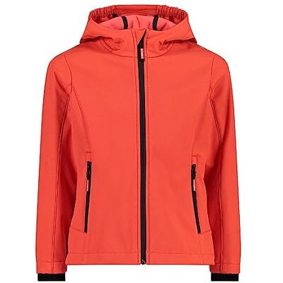CMP Kid G-Jacke mit fester Kapuze, Mohn, 176 CMP Kid G-Jacke mit fester Kapuze, Mohn, 176