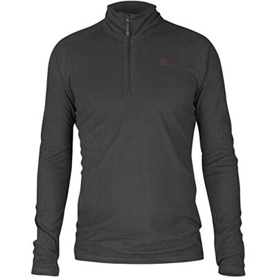 Fjällräven Herren Pine Half Zip Sweatshirt, Dark Grey, M Fjällräven Herren Pine Half Zip Sweatshirt, Dark Grey, M