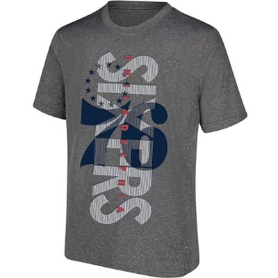 Ultra Game NBA Herren-T-Shirt, aufrechtes Logo, kurzärmelig Ultra Game NBA Herren-T-Shirt, aufrechtes Logo, kurzärmelig