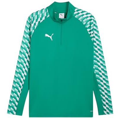 Puma teamLIGA26 Training 1/4 Zip Top gruenweiss, M Herren Puma teamLIGA26 Training 1/4 Zip Top gruenweiss, M Herren