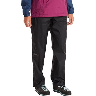 MARMOT Damen PreCip Eco Full Zip Pant Short, wasserdichte Regenhose, Winddichte Wanderhose, atmungsaktive Regenkleidung zum Wandern und Trekking, Black, XS MARMOT Damen PreCip Eco Full Zip Pant Short, wasserdichte Regenhose, Winddichte Wanderhose, atmungsaktive Regenkleidung zum Wandern und Trekking, Black, XS