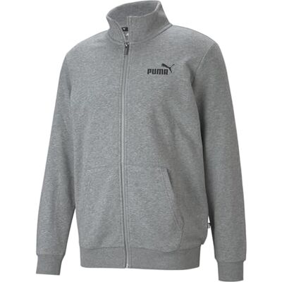 Puma Unisex ESS No. 1 Logo Track Jacket TR Trainingsjacken, Medium Gray Heather, XL Puma Unisex ESS No. 1 Logo Track Jacket TR Trainingsjacken, Medium Gray Heather, XL