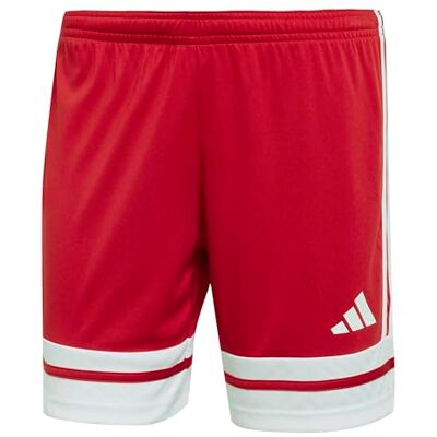 Adidas Damen Squadra25 Short Shorts, Team Power red 2/White, L Adidas Damen Squadra25 Short Shorts, Team Power red 2/White, L