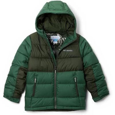 Columbia Youth Unisex Pike Lake 2 Kapuzenjacke Hooded Puffer Jacket Rain Forest Greenscape XL Columbia Youth Unisex Pike Lake 2 Kapuzenjacke Hooded Puffer Jacket Rain Forest Greenscape XL