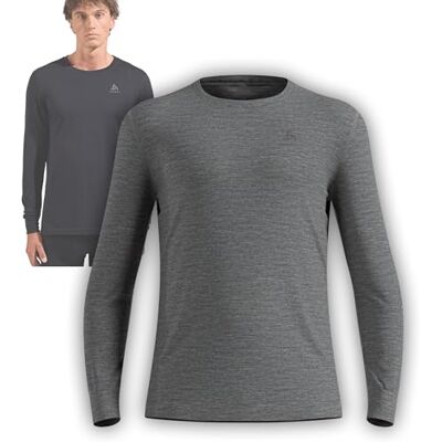Odlo Thermounterwäsche Herren Merino 200 I Merino Unterwäsche Herren I Langarm Thermoshirt Odlo Thermounterwäsche Herren Merino 200 I Merino Unterwäsche Herren I Langarm Thermoshirt