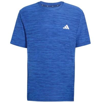 Adidas Herren Workout Essentials Flex Shirt, Dark Blue Melange, L Adidas Herren Workout Essentials Flex Shirt, Dark Blue Melange, L
