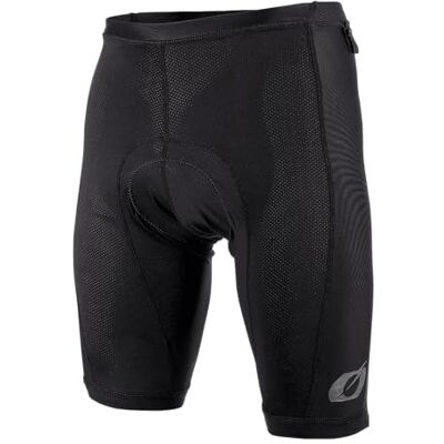 O'NEAL Kurze Fahrrad-Hose MTB Mountainbike Downhill DH Freeride FR Enganliegend für unter die Shorts, atmungsaktiv, schnell trocknend MTB Inner Shorts V.22 Erwachsene Schwarz 32/48 O'NEAL Kurze Fahrrad-Hose MTB Mountainbike Downhill DH Freeride FR Enganliegend für unter die Shorts, atmungsaktiv, schnell trocknend MTB Inner Shorts V.22 Erwachsene Schwarz 32/48