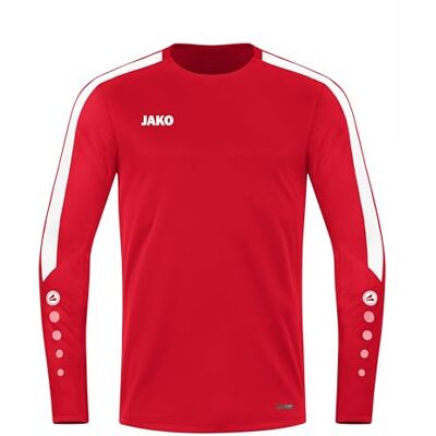 JAKO Herren Sweatshirt Power, Rot, M JAKO Herren Sweatshirt Power, Rot, M