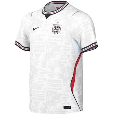NIKE England Heimtrikot Kinder 8/10 Jahre – England National Team Fußball Trikot – WM 2026 Euro Fan Jersey NK Dri-FIT Stadium Shirt, White/Speed Red/Obsidian/Obsid NIKE England Heimtrikot Kinder 8/10 Jahre – England National Team Fußball Trikot – WM 2026 Euro Fan Jersey NK Dri-FIT Stadium Shirt, White/Speed Red/Obsidian/Obsid