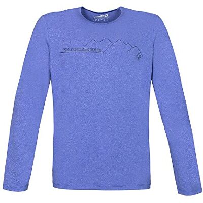 Rock Experience REMT01492 Chandler 2.0 LS T-Shirt Unisex SURF THE Web Melange S Rock Experience REMT01492 Chandler 2.0 LS T-Shirt Unisex SURF THE Web Melange S