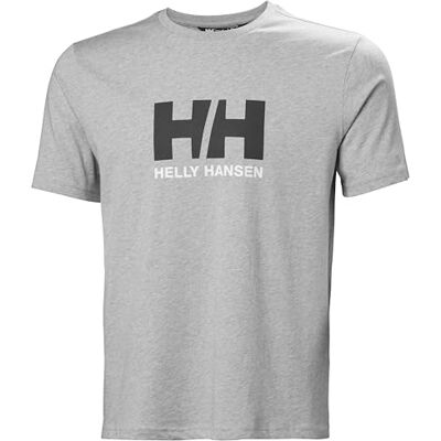 Hansen Herren HH Logo T-Shirt 3.0, Grau-Melange, XL Hansen Herren HH Logo T-Shirt 3.0, Grau-Melange, XL