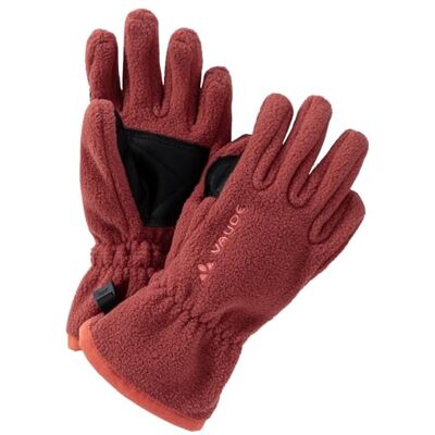 VAUDE Kinder Fleece Handschuh Kids Pulex Gloves, leichter, dünner Fleecehandschuh, pflegeleicht und schnelltrocknend, redeva, 4 VAUDE Kinder Fleece Handschuh Kids Pulex Gloves, leichter, dünner Fleecehandschuh, pflegeleicht und schnelltrocknend, redeva, 4