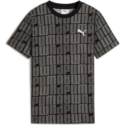 Puma ESS Logo LAB AOP Tee B schwarz Puma ESS Logo LAB AOP Tee B schwarz