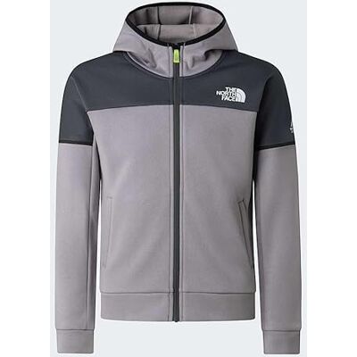 THE NORTH FACE Kinder Mountain Athletics Fz Hoodie Jacke, Anthracite Grey/Transce, 152 THE NORTH FACE Kinder Mountain Athletics Fz Hoodie Jacke, Anthracite Grey/Transce, 152