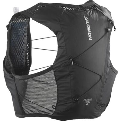 Salomon Active Skin 4 Unisex Hydrationsweste Trail Running Wandern MTB mit Hydrationsflaschen Salomon Active Skin 4 Unisex Hydrationsweste Trail Running Wandern MTB mit Hydrationsflaschen