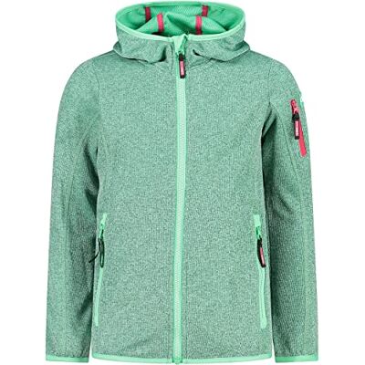 CMP , Hooded Knit Tech fleece, MENTA-WATER, 110 CMP , Hooded Knit Tech fleece, MENTA-WATER, 110