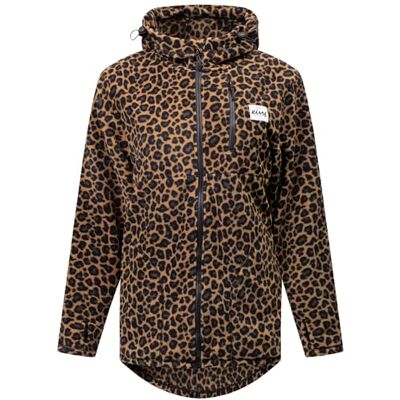 Eivy Damen Techlight Ziphood Fleece Jacke, Leopard, L EU Eivy Damen Techlight Ziphood Fleece Jacke, Leopard, L EU