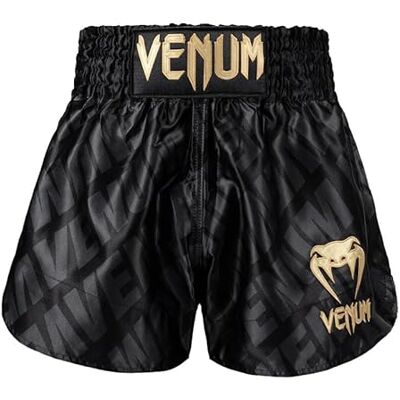 Ringhorns Venum Contender XT Muay Thai Shorts Schwarz/Gold M Ringhorns Venum Contender XT Muay Thai Shorts Schwarz/Gold M
