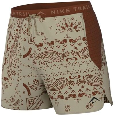 NIKE Trail Laufshorts Mit Integriertem Slip Und Dri-Fit Technologie (Ca. 15 cm) Für Herren, Desert Khaki/Cinnamon/Black, HJ4174-253, XL NIKE Trail Laufshorts Mit Integriertem Slip Und Dri-Fit Technologie (Ca. 15 cm) Für Herren, Desert Khaki/Cinnamon/Black, HJ4174-253, XL