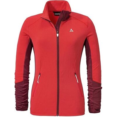 Schöffel Damen Fleece Jacket Lodron L, atmungsaktive Fleecejacke aus 4-Wege-Stretch, Funktionsjacke mit Body-Mapping Technologie und Original ÖSV Logos Schöffel Damen Fleece Jacket Lodron L, atmungsaktive Fleecejacke aus 4-Wege-Stretch, Funktionsjacke mit Body-Mapping Technologie und Original ÖSV Logos