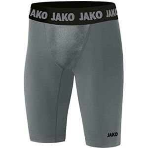 JAKO Herren Short Tights Compression 2.0, Steingrau, L JAKO Herren Short Tights Compression 2.0, Steingrau, L