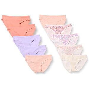 Amazon Essentials Damen Bikinihose aus Baumwolle (in Übergröße erhältlich), 10er-Pack, Floral/Kariert/Mehrfarbig/Streublumen, 42 Amazon Essentials Damen Bikinihose aus Baumwolle (in Übergröße erhältlich), 10er-Pack, Floral/Kariert/Mehrfarbig/Streublumen, 42