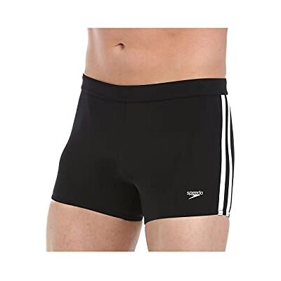 Speedo Herren Badeanzug Square Leg Splice, Herren, Schwarz, X-Large Speedo Herren Badeanzug Square Leg Splice, Herren, Schwarz, X-Large