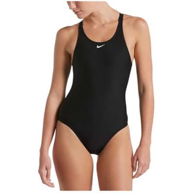 NIKE Unisex _ness8370-001_34 One Piece Swimsuit, Schwarz, 34 EU NIKE Unisex _ness8370-001_34 One Piece Swimsuit, Schwarz, 34 EU