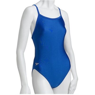 Speedo Damen-Badeanzug, einteilig, Endurance+, Flyback, einfarbig, Teamfarben für Erwachsene Speedo Damen-Badeanzug, einteilig, Endurance+, Flyback, einfarbig, Teamfarben für Erwachsene