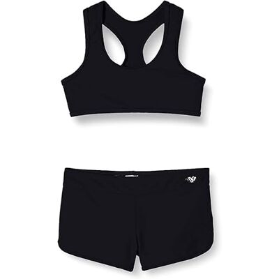 Haute Pression Mädchen Ensemble Deux Pièces Fille Uni Bikini, Schwarz, 14 Jahre Haute Pression Mädchen Ensemble Deux Pièces Fille Uni Bikini, Schwarz, 14 Jahre