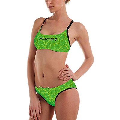 SALVIMAR Damen Bikini, Grün, 46-L SALVIMAR Damen Bikini, Grün, 46-L