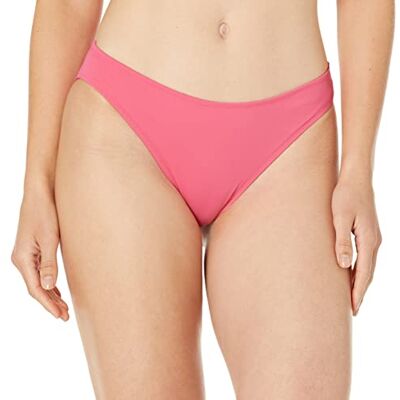 Amazon Essentials Damen Klassisches Hüftbikini-Unterteil mit voller Bedeckung, Intensive Rosa, M Amazon Essentials Damen Klassisches Hüftbikini-Unterteil mit voller Bedeckung, Intensive Rosa, M