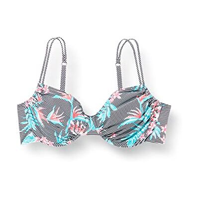 Firefly Damen Bikini-Oberteil Malisa II Bikini-Oberteil, Flower/Stripe, 36C, 4034998 Firefly Damen Bikini-Oberteil Malisa II Bikini-Oberteil, Flower/Stripe, 36C, 4034998