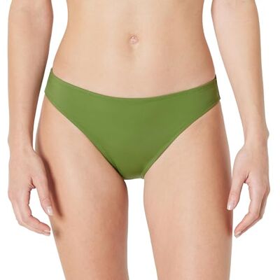Amazon Essentials Damen Klassisches Hüftbikini-Unterteil mit voller Bedeckung, Olivgrün, 40 Amazon Essentials Damen Klassisches Hüftbikini-Unterteil mit voller Bedeckung, Olivgrün, 40