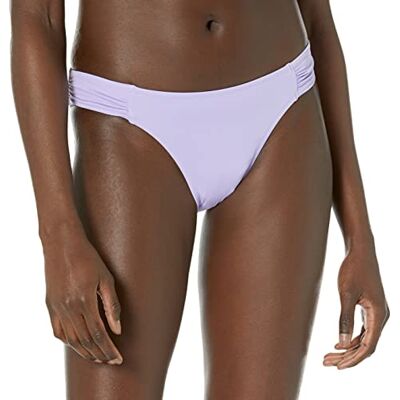 Amazon Essentials Damen Bikini-Unterteil mit Einsatz an Der Seite, Bademode, Lavendel, 42 Amazon Essentials Damen Bikini-Unterteil mit Einsatz an Der Seite, Bademode, Lavendel, 42