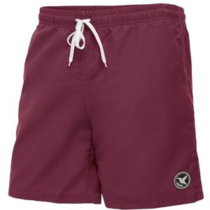 Ladeheid Badehose Herren, Bequeme Lange Badeshorts mit Breitem Gummibund, Kordelzug und Taschen, Schwimmhose Boardshorts – LA40-129 (Burgundy, M) Ladeheid Badehose Herren, Bequeme Lange Badeshorts mit Breitem Gummibund, Kordelzug und Taschen, Schwimmhose Boardshorts – LA40-129 (Burgundy, M)