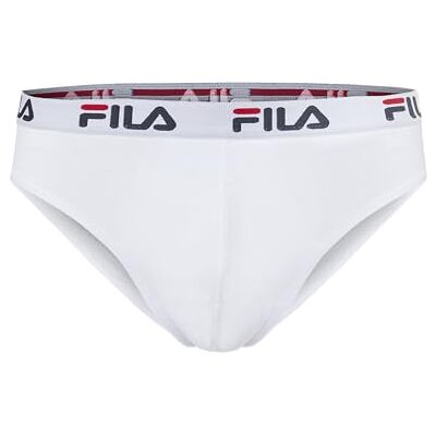 FILA Herren Slips 2-stück FU5015/2 Man Brief 300 XXL, 300 White, XXL, FU5015/2 FILA Herren Slips 2-stück FU5015/2 Man Brief 300 XXL, 300 White, XXL, FU5015/2