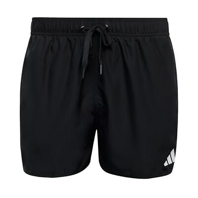 Adidas Men's 3 Stripes Swim Shorts 3 INCH, Black/White, XS Adidas Men's 3 Stripes Swim Shorts 3 INCH, Black/White, XS