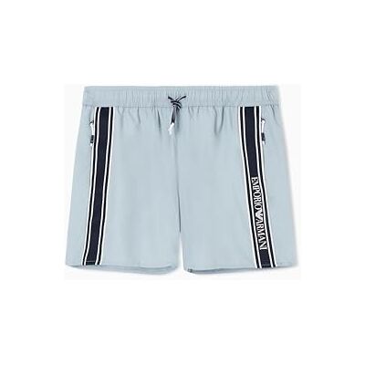 Giorgio Armani Herren LOGOTAPE Boxer Blau L Giorgio Armani Herren LOGOTAPE Boxer Blau L