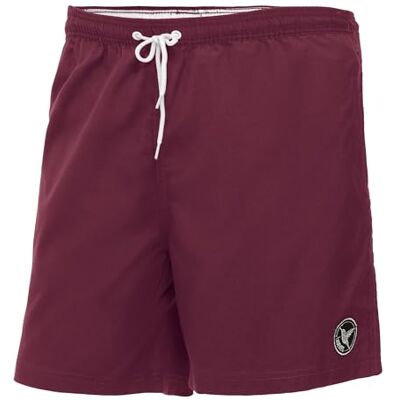 Ladeheid Badehose Herren Bequeme Badeshorts Lang mit Seitentaschen und Schnürchen, Badeshorts Herren mit Netzfütterung – Perfekt für Sommer, Strand und Schwimmbad – LA40-128 (Burgund, XXL) Ladeheid Badehose Herren Bequeme Badeshorts Lang mit Seitentaschen und Schnürchen, Badeshorts Herren mit Netzfütterung – Perfekt für Sommer, Strand und Schwimmbad – LA40-128 (Burgund, XXL)