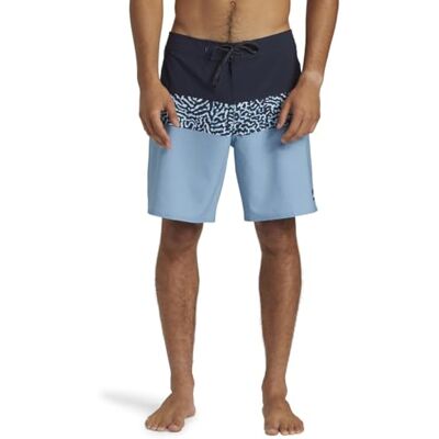 Quiksilver Surfsilk Panel 18" Boardshorts für Männer Schwarz Quiksilver Surfsilk Panel 18" Boardshorts für Männer Schwarz