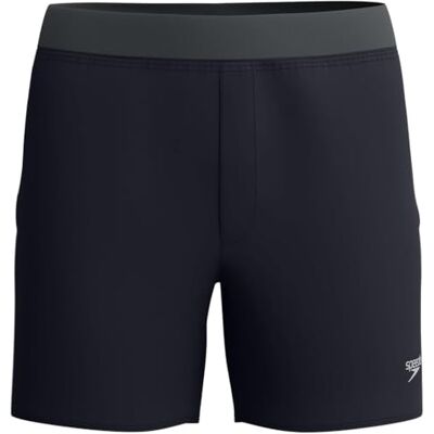 Speedo Herren 4-Wege-Flex Volley 16" einfarbig Anthracite XL Speedo Herren 4-Wege-Flex Volley 16" einfarbig Anthracite XL