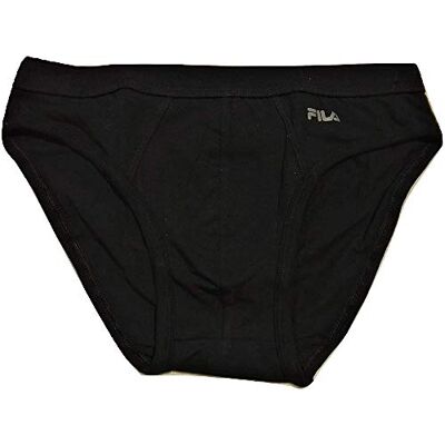 FILA Herren Slip FU5038 MAN Brief 200 XXL, 200 Black, XXL, FU5038 FILA Herren Slip FU5038 MAN Brief 200 XXL, 200 Black, XXL, FU5038