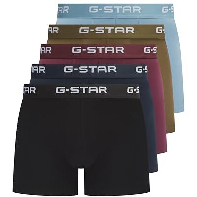 G-STAR Herren Maize Badehose, Navy-Dark Olive-Faded Denim-Port Royale-Black, M (5er Pack) G-STAR Herren Maize Badehose, Navy-Dark Olive-Faded Denim-Port Royale-Black, M (5er Pack)
