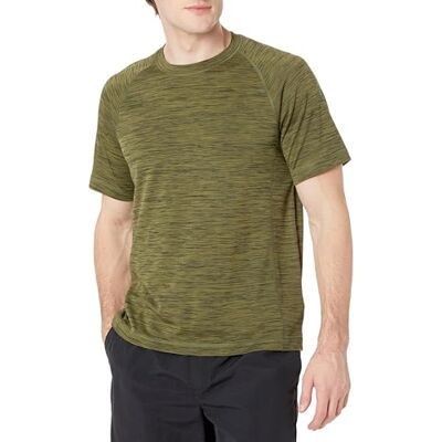 Amazon Essentials Herren Rashguard Kurzarm UPF 50+ UV-Schutz Schwimm-Shirt Schnelltrocknend, Olivenheide, XXL Amazon Essentials Herren Rashguard Kurzarm UPF 50+ UV-Schutz Schwimm-Shirt Schnelltrocknend, Olivenheide, XXL