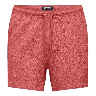 Only & Sons ONSTED Life SOLID Seersucker Swim NOOS Only & Sons ONSTED Life SOLID Seersucker Swim NOOS